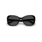 Polaroid PLD 4132/S/X Grey Black Women's Polarized Sunglasses