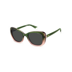 Polaroid PLD 4132/S/X Grey Green Women's Polarized Sunglasses