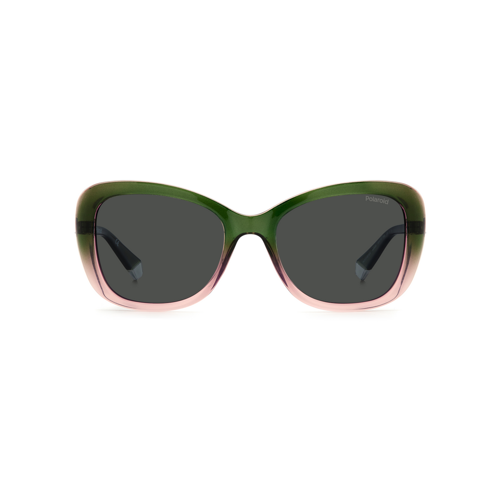 Polaroid PLD 4132/S/X Grey Green Women's Polarized Sunglasses