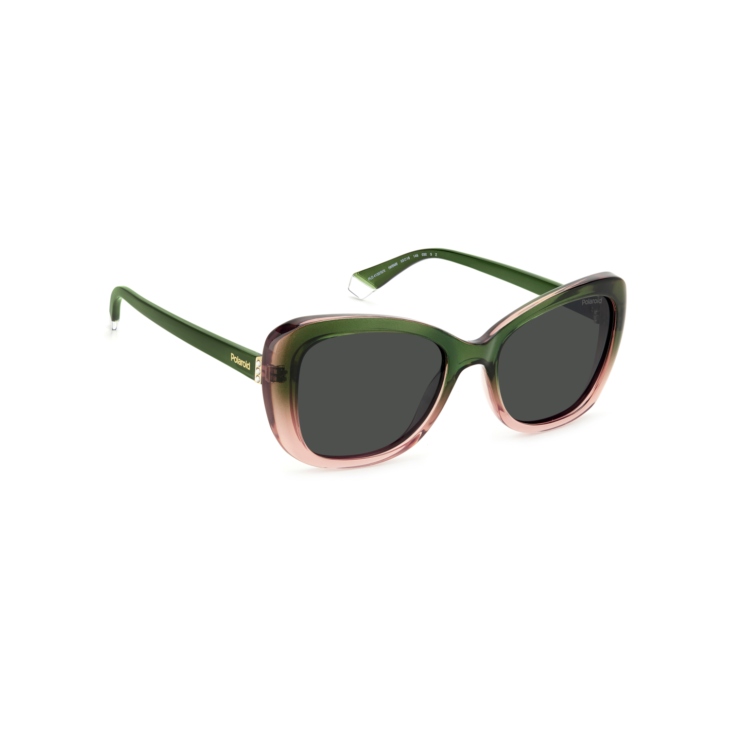 Polaroid PLD 4132/S/X Grey Green Women's Polarized Sunglasses