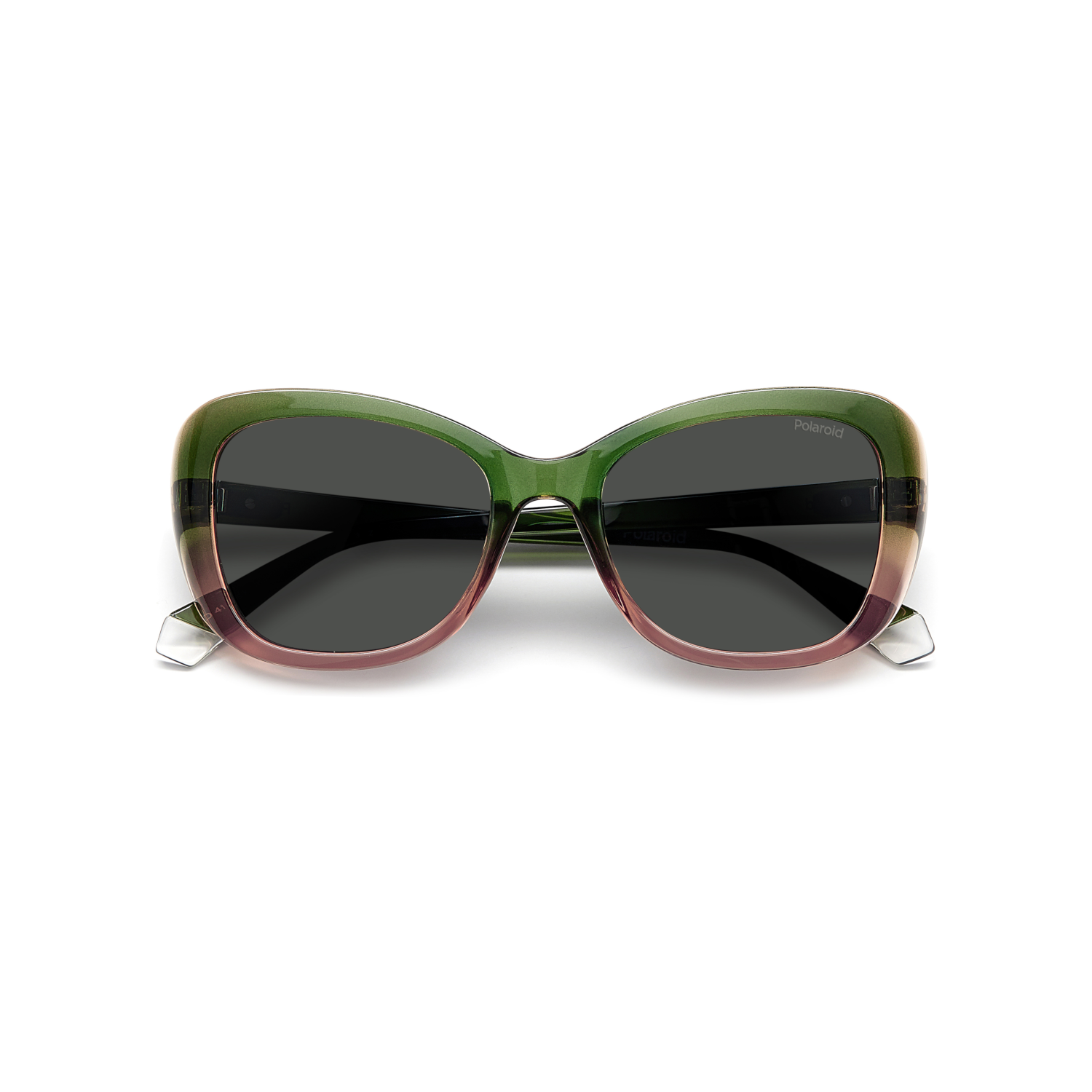 Polaroid PLD 4132/S/X Grey Green Women's Polarized Sunglasses