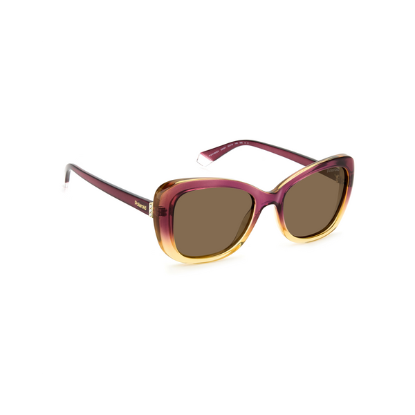 Polaroid PLD 4132/S/X Bronze Violet Women's Polarized Sunglasses