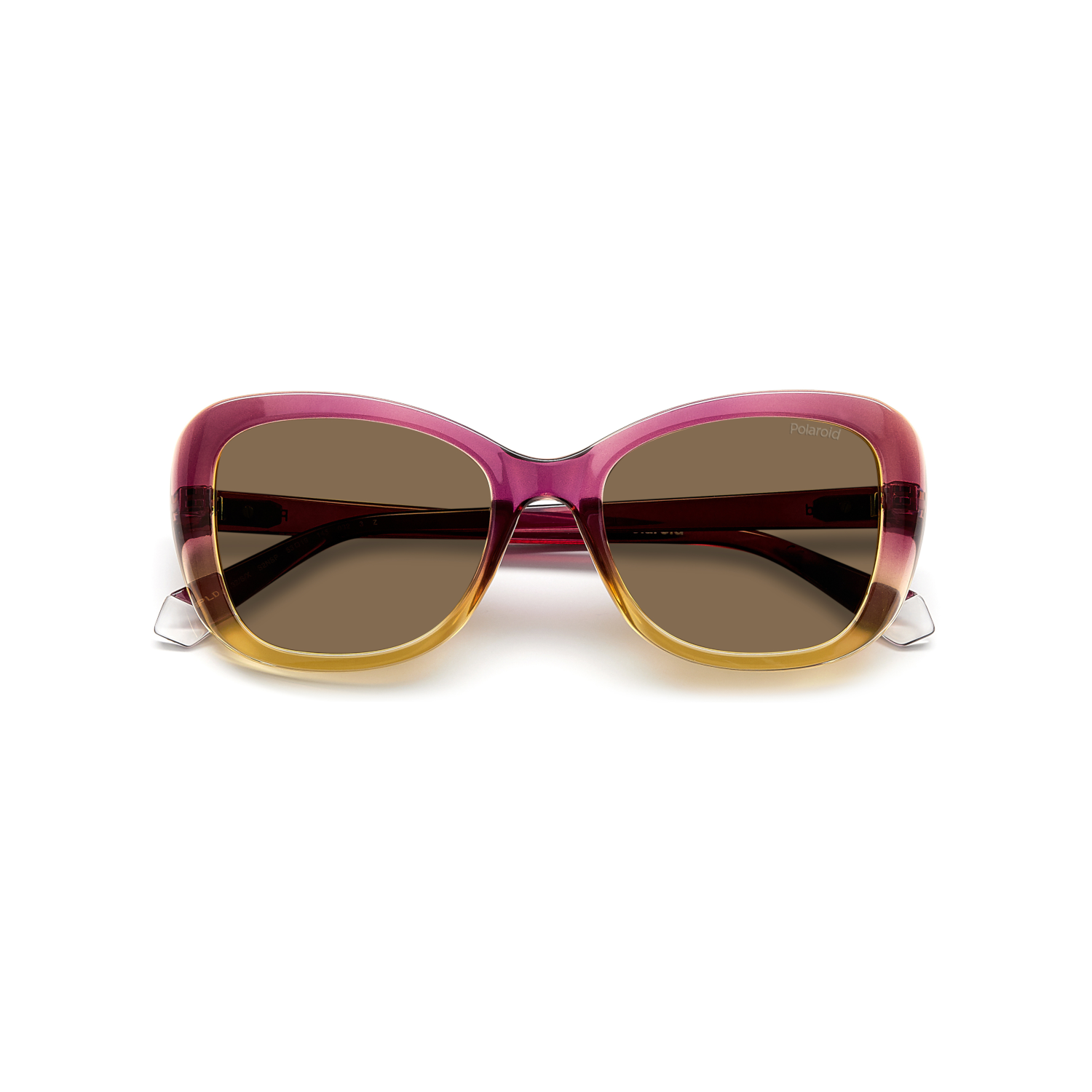 Polaroid PLD 4132/S/X Bronze Violet Women's Polarized Sunglasses
