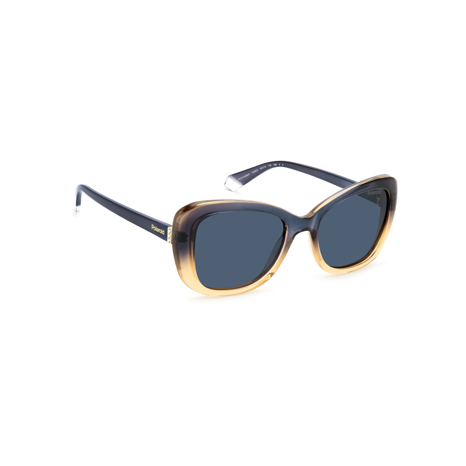 Polaroid PLD 4132/S/X Blue Women's Polarized Sunglasses