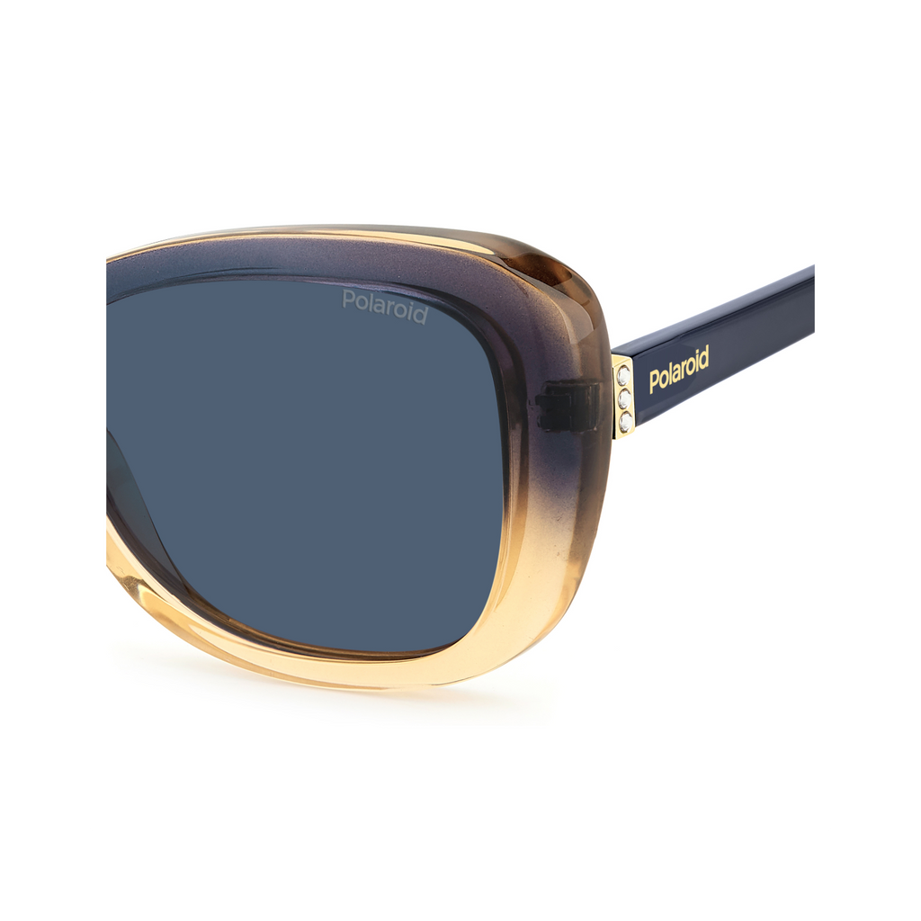 Polaroid PLD 4132/S/X Blue Women's Polarized Sunglasses