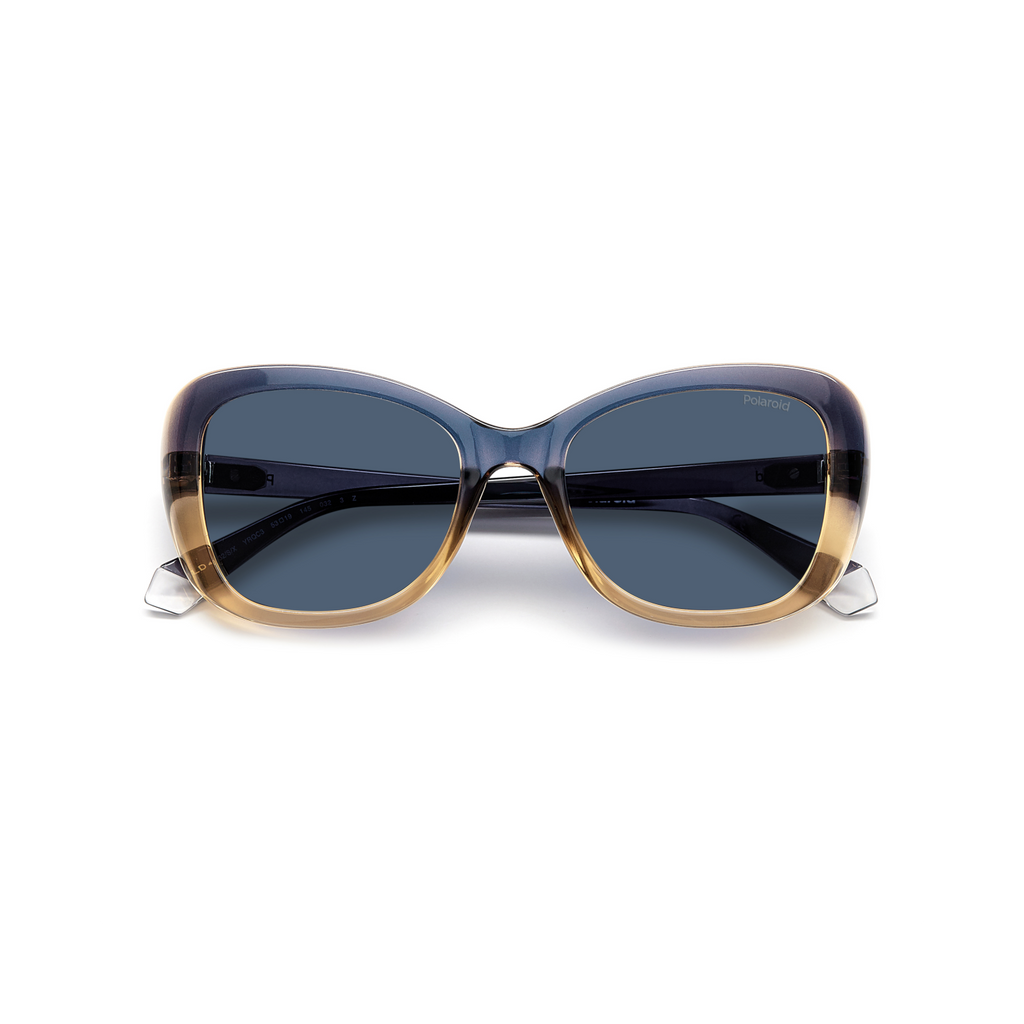 Polaroid PLD 4132/S/X Blue Women's Polarized Sunglasses