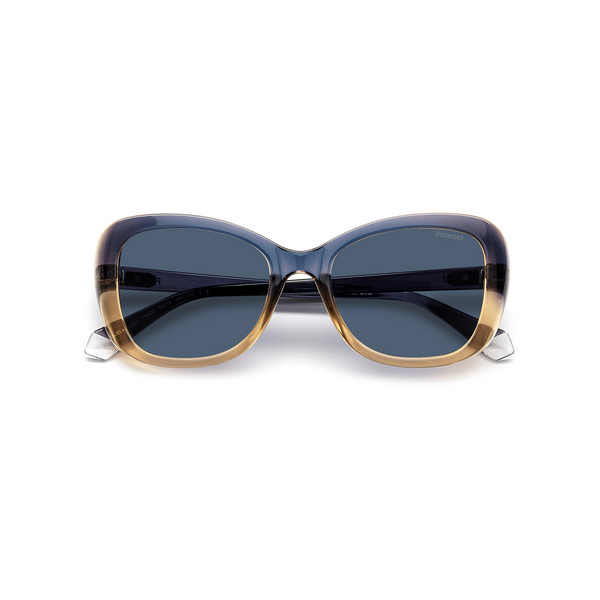 Polaroid PLD 4132/S/X Blue Women's Polarized Sunglasses