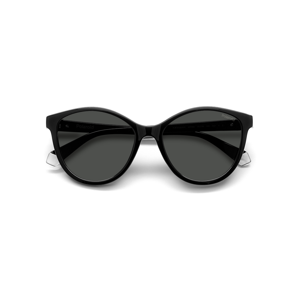 Polaroid PLD 4133/S/X Grey Black Women's Polarized Sunglasses