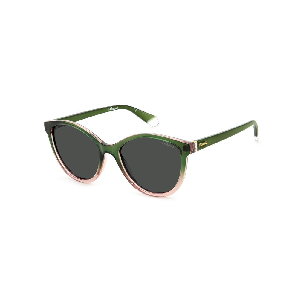 Polaroid PLD 4133/S/X Grey Green Women's Polarized Sunglasses