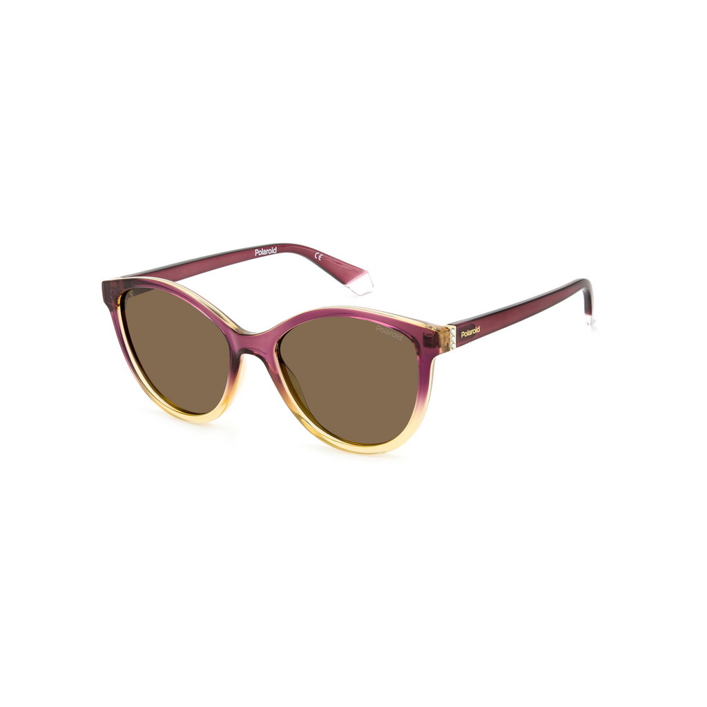 Polaroid PLD 4133/S/X Bronze Violet Women's Polarized Sunglasses