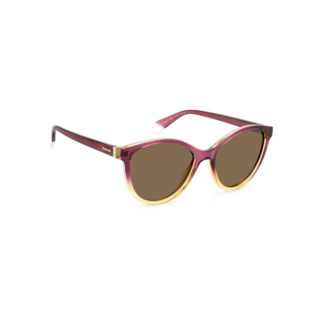 Polaroid PLD 4133/S/X Bronze Violet Women's Polarized Sunglasses