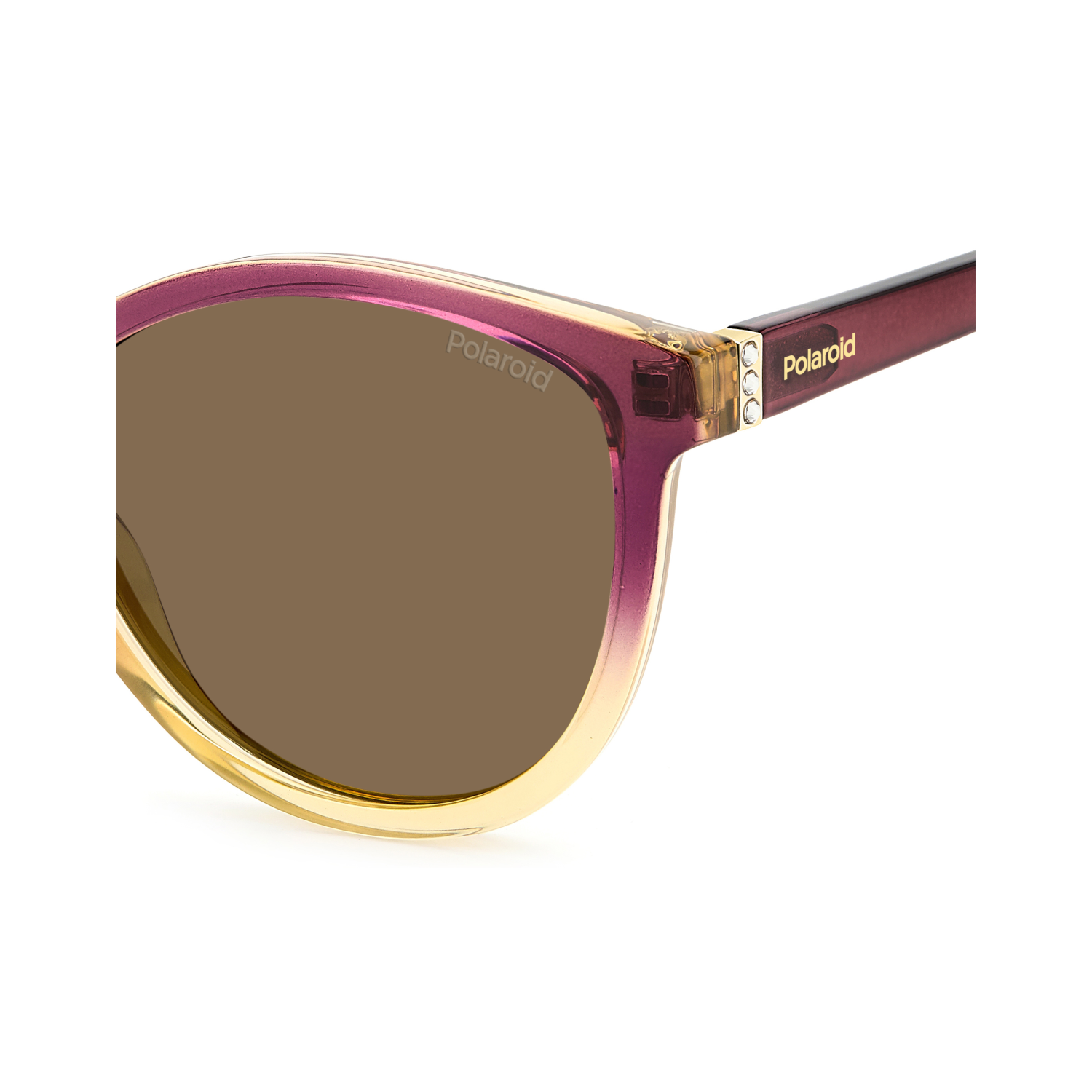 Polaroid PLD 4133/S/X Bronze Violet Women's Polarized Sunglasses