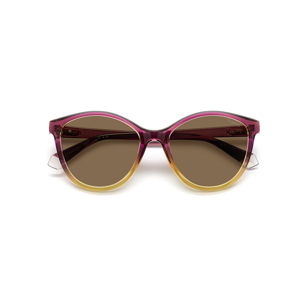 Polaroid PLD 4133/S/X Bronze Violet Women's Polarized Sunglasses