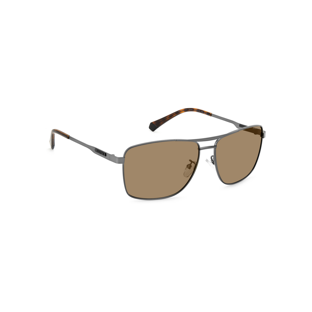 Polaroid PLD 2136/G/S/X Bronze Grey Men's Polarized Sunglasses