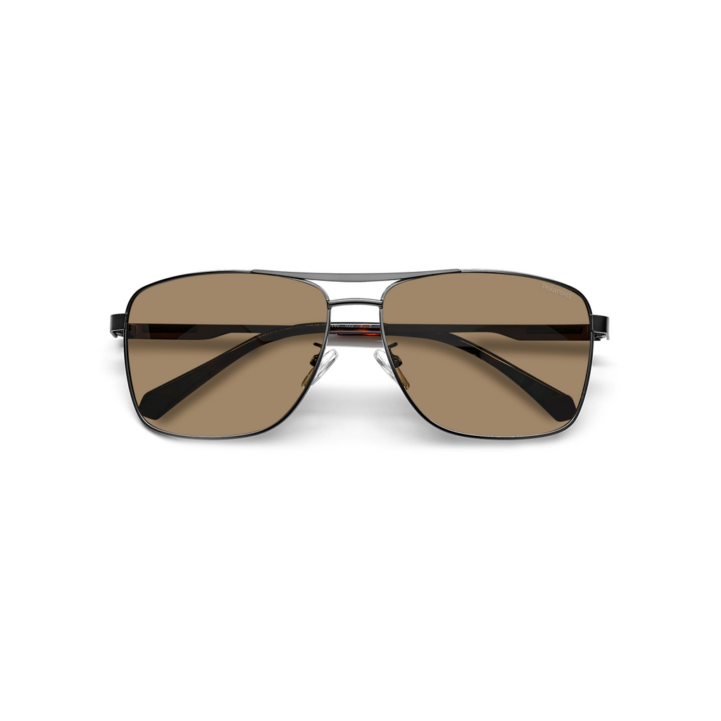 Polaroid PLD 2136/G/S/X Bronze Grey Men's Polarized Sunglasses