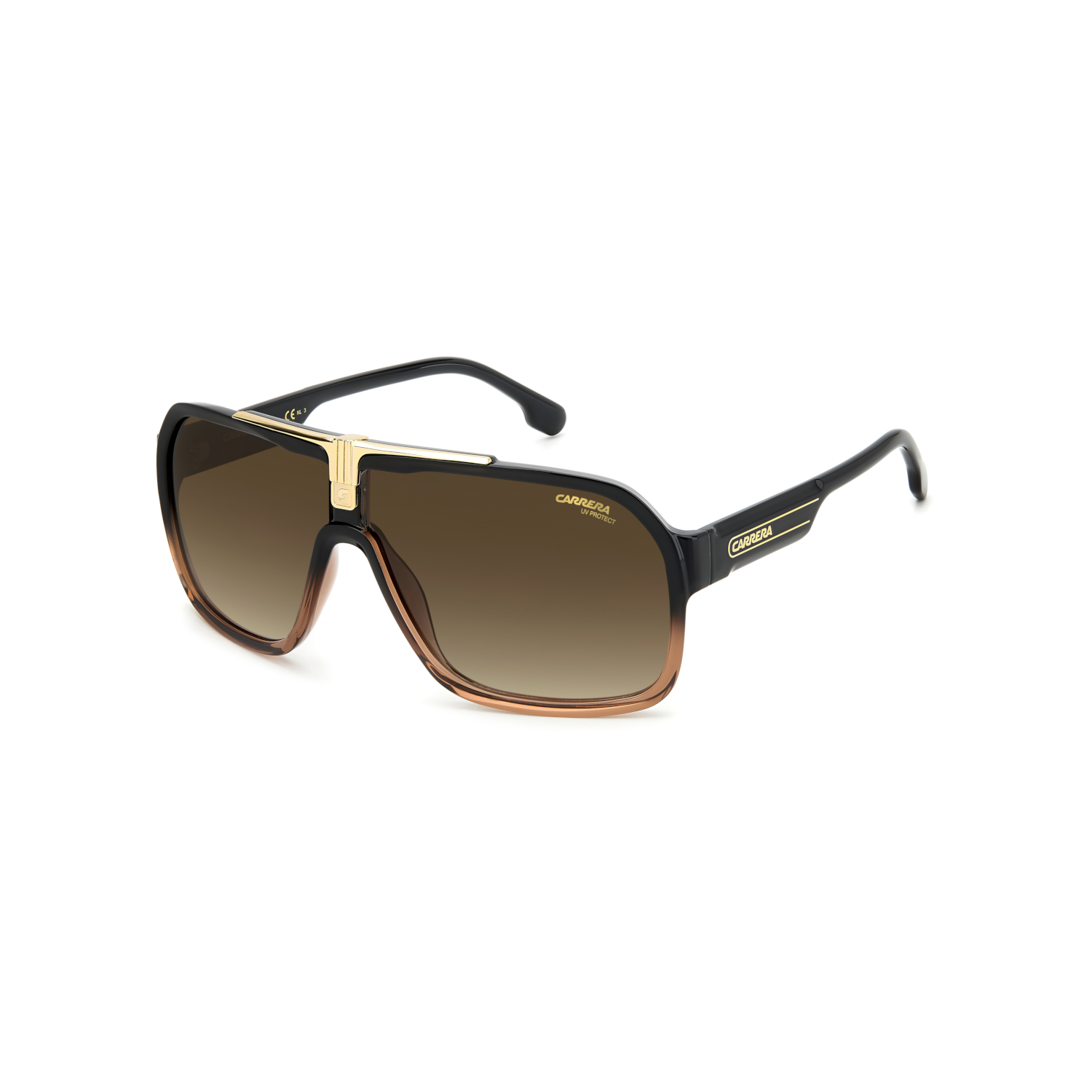 Carrera 1014/S Brown Black Men's Sunglasses