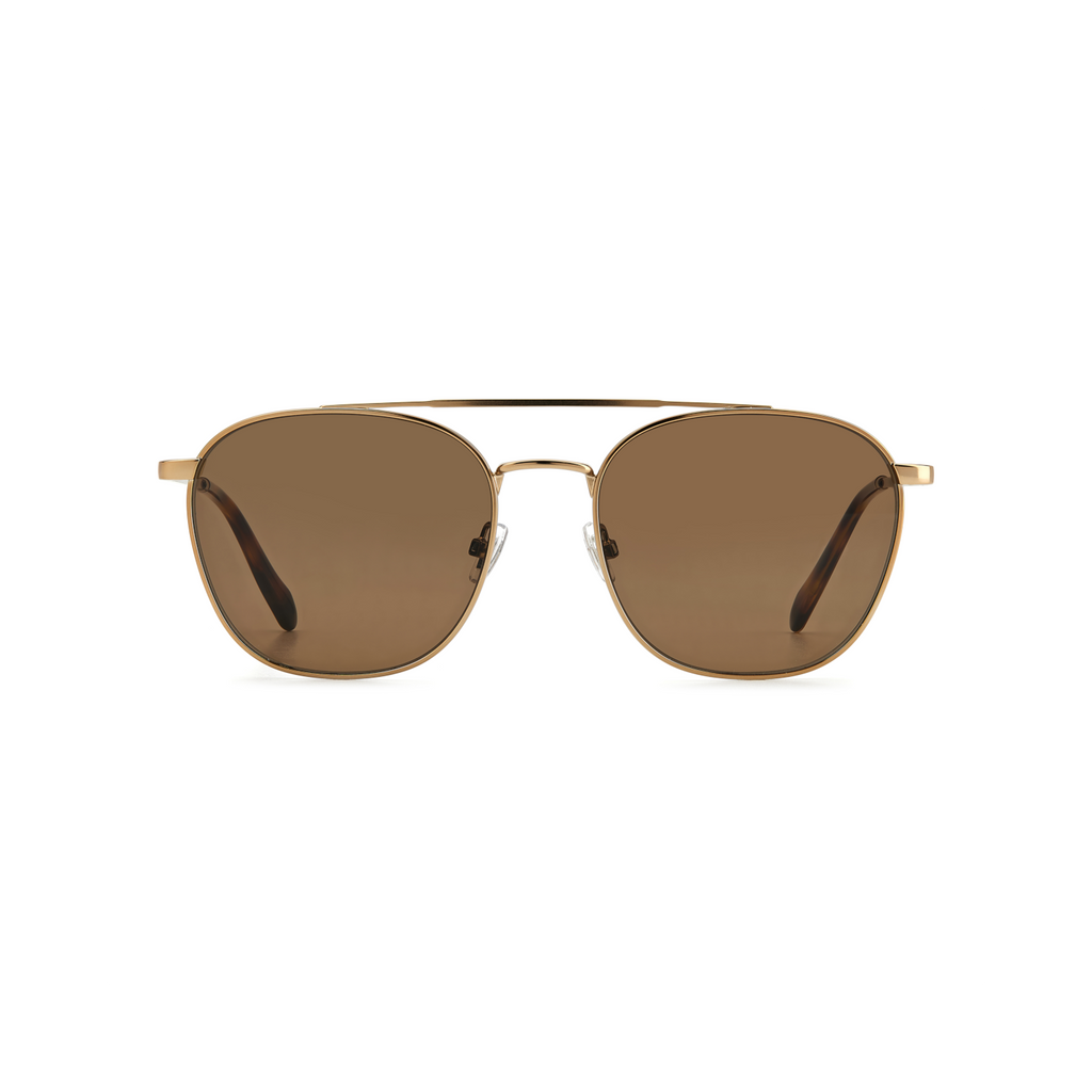 Fossil FOS 3139/G/S Brown Yellow Men's Sunglasses