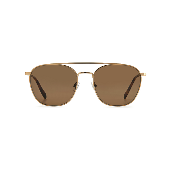 Fossil FOS 3139/G/S Brown Yellow Men's Sunglasses