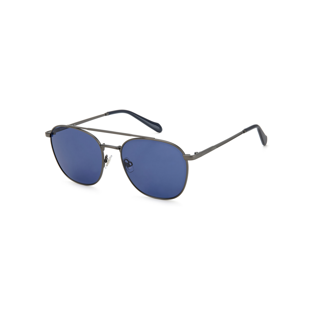 Fossil FOS 3139/G/S Blue Grey Men's Sunglasses