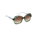 Fossil FOS 2121/S Brown Green Women's Sunglasses