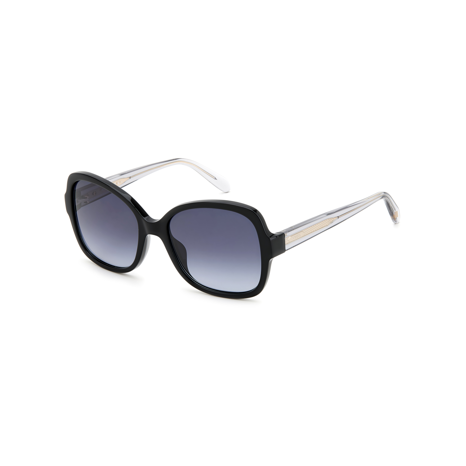 Fossil FOS 2121/S Grey Black Women's Sunglasses