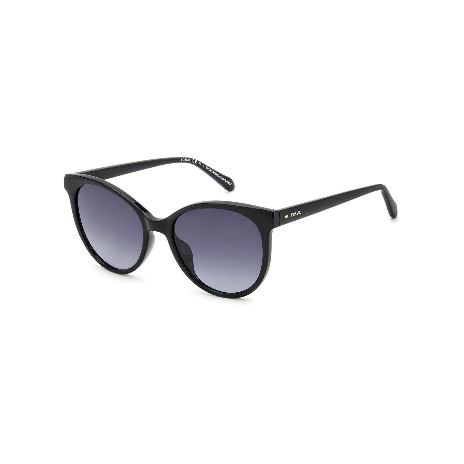 Fossil FOS 2122/S Grey Black Women's Sunglasses