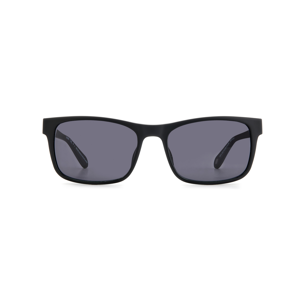 Fossil FOS 2124/G/S Grey Black Men's Sunglasses