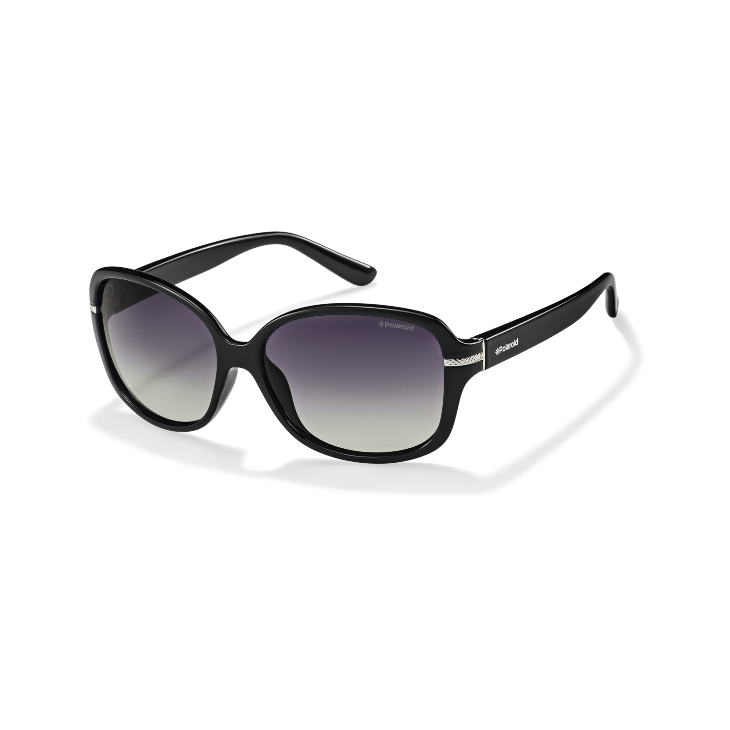 Polaroid P8419 Grey Black Women's Polarized Sunglasses