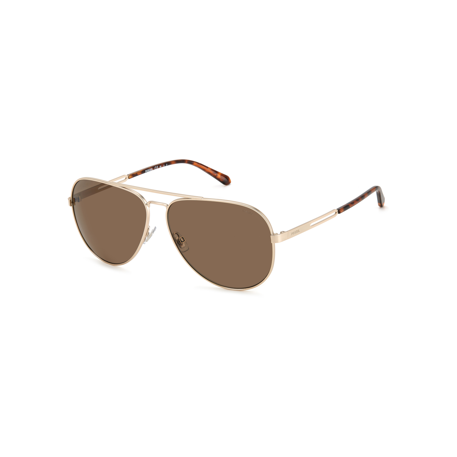 Fossil FOS 3136/G/S Bronze Yellow Men's Sunglasses