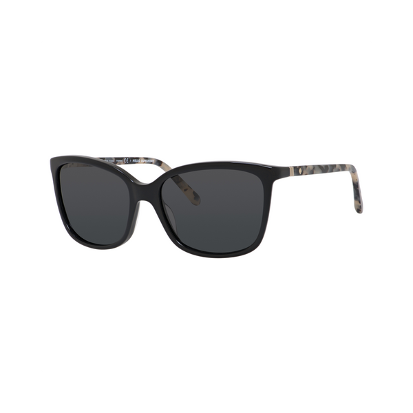 Kate Spade KASIE/P/S Grey Black Women's Polarized Sunglasses