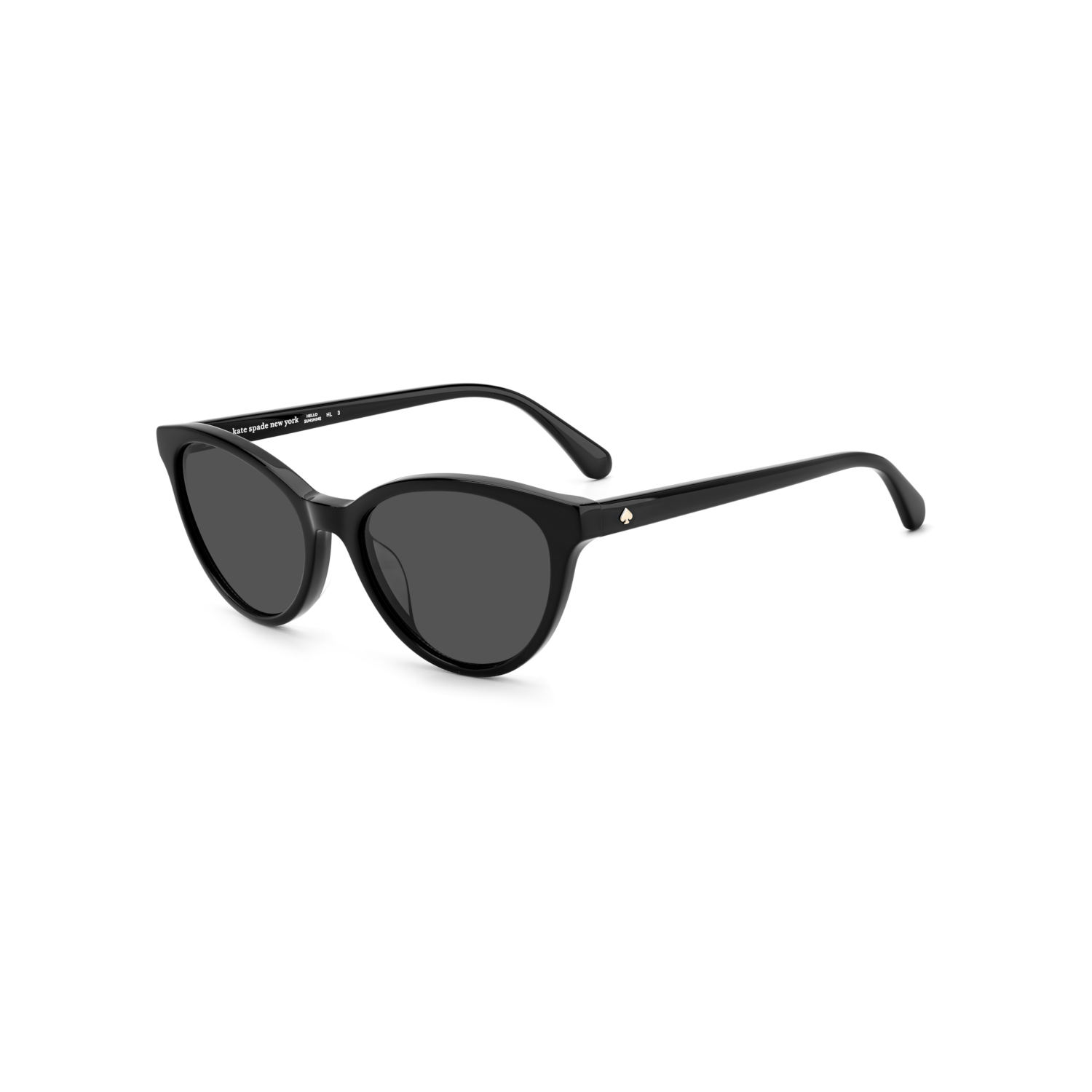 Kate Spade ADELINE/G/S Grey Black Women's Sunglasses