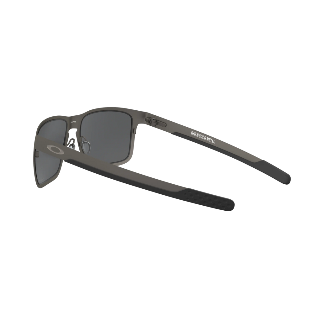 Oakley HOLBROOK METAL OO4123 Silver Men's Polarized Sunglasses