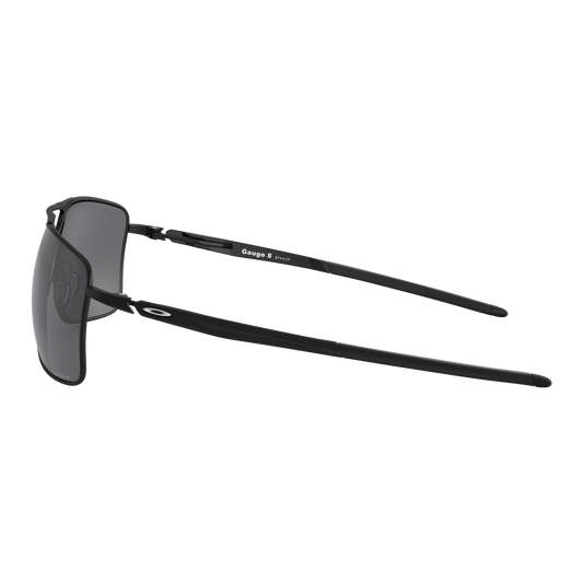 Oakley GAUGE 8 OO4124 Black Men's Polarized Sunglasses