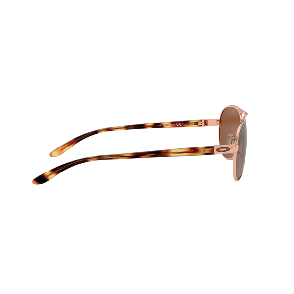 Oakley TIE BREAKER OO4108 Gold Women's Polarized Sunglasses