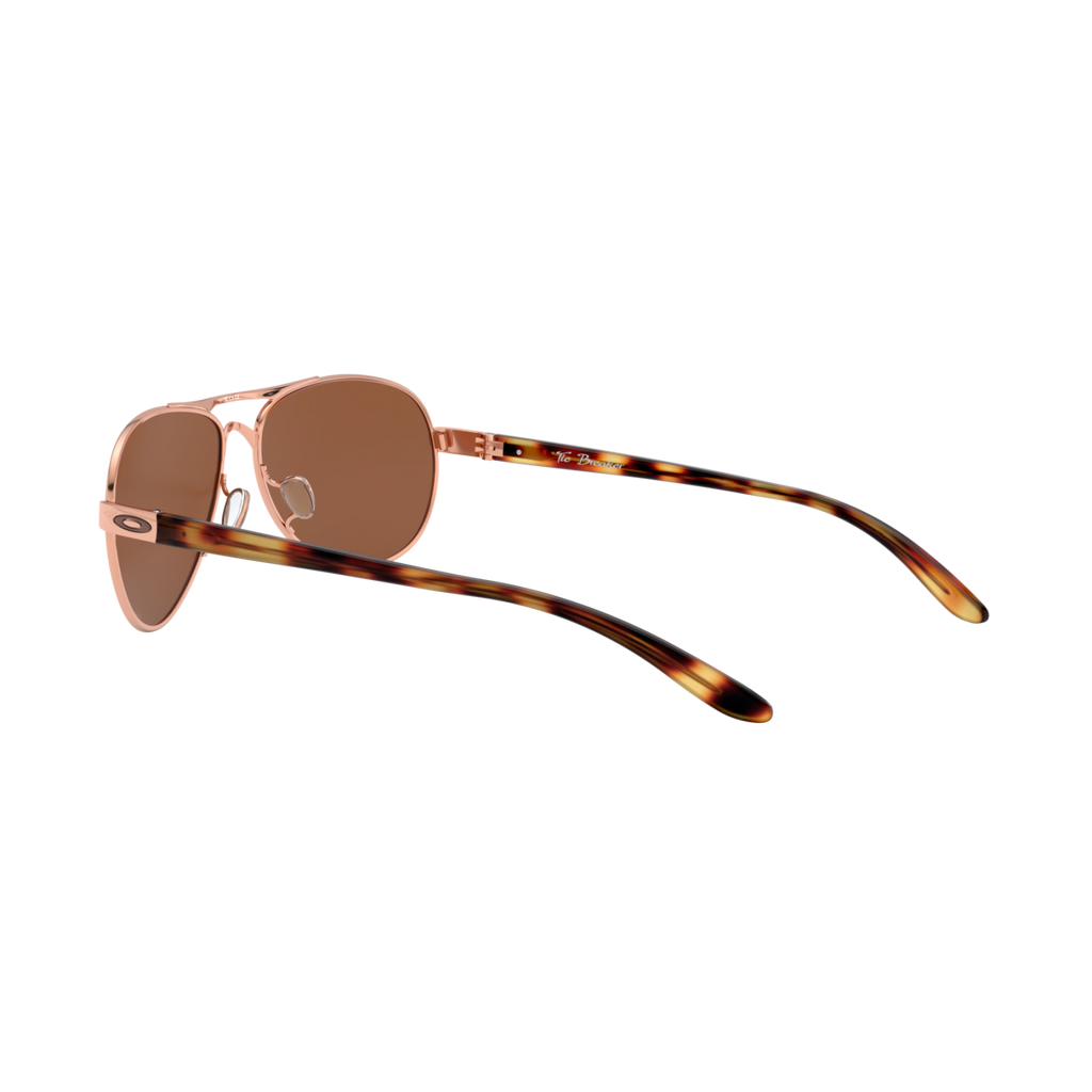 Oakley TIE BREAKER OO4108 Gold Women's Polarized Sunglasses