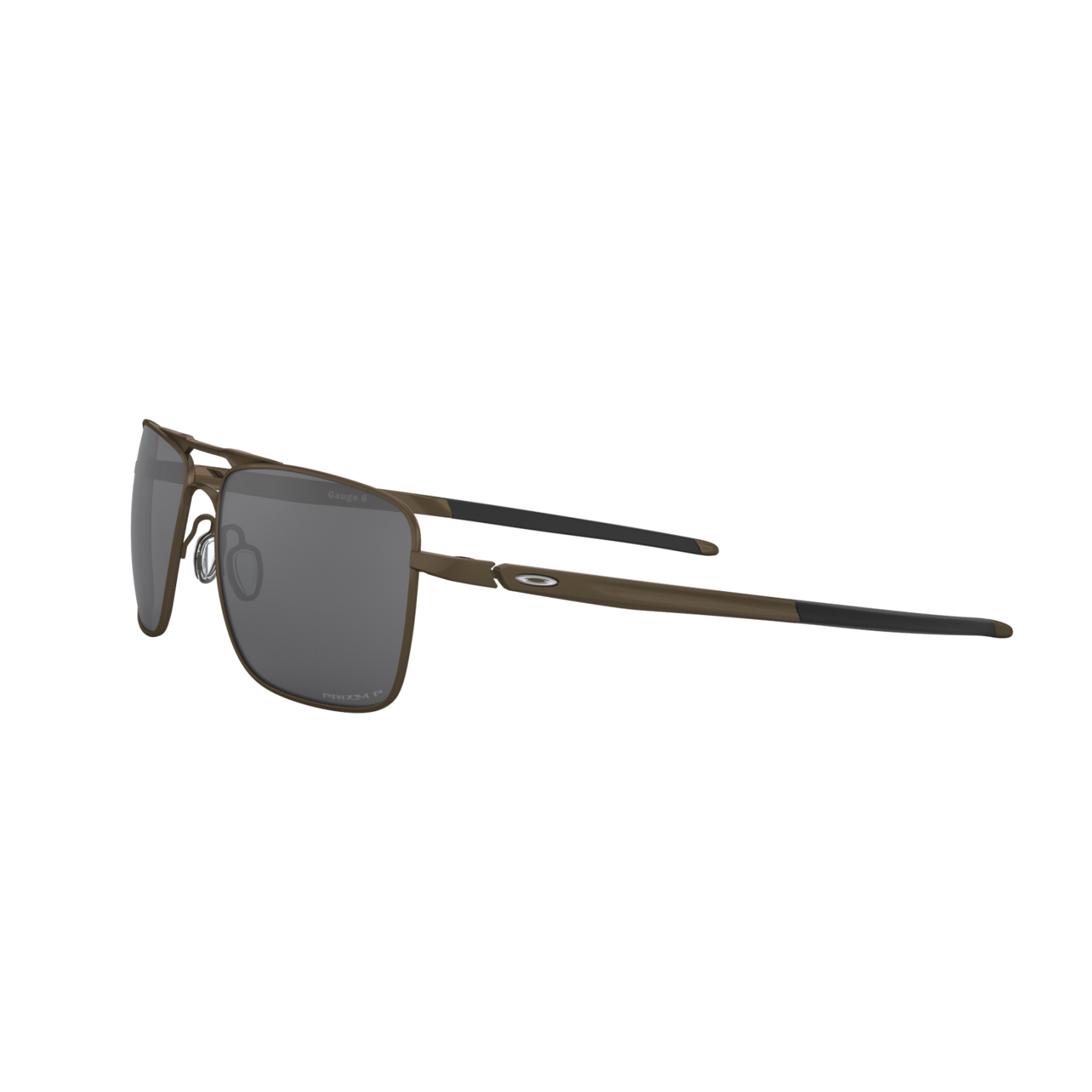 Oakley GAUGE 6 OO6038 Silver Men's Polarized Sunglasses