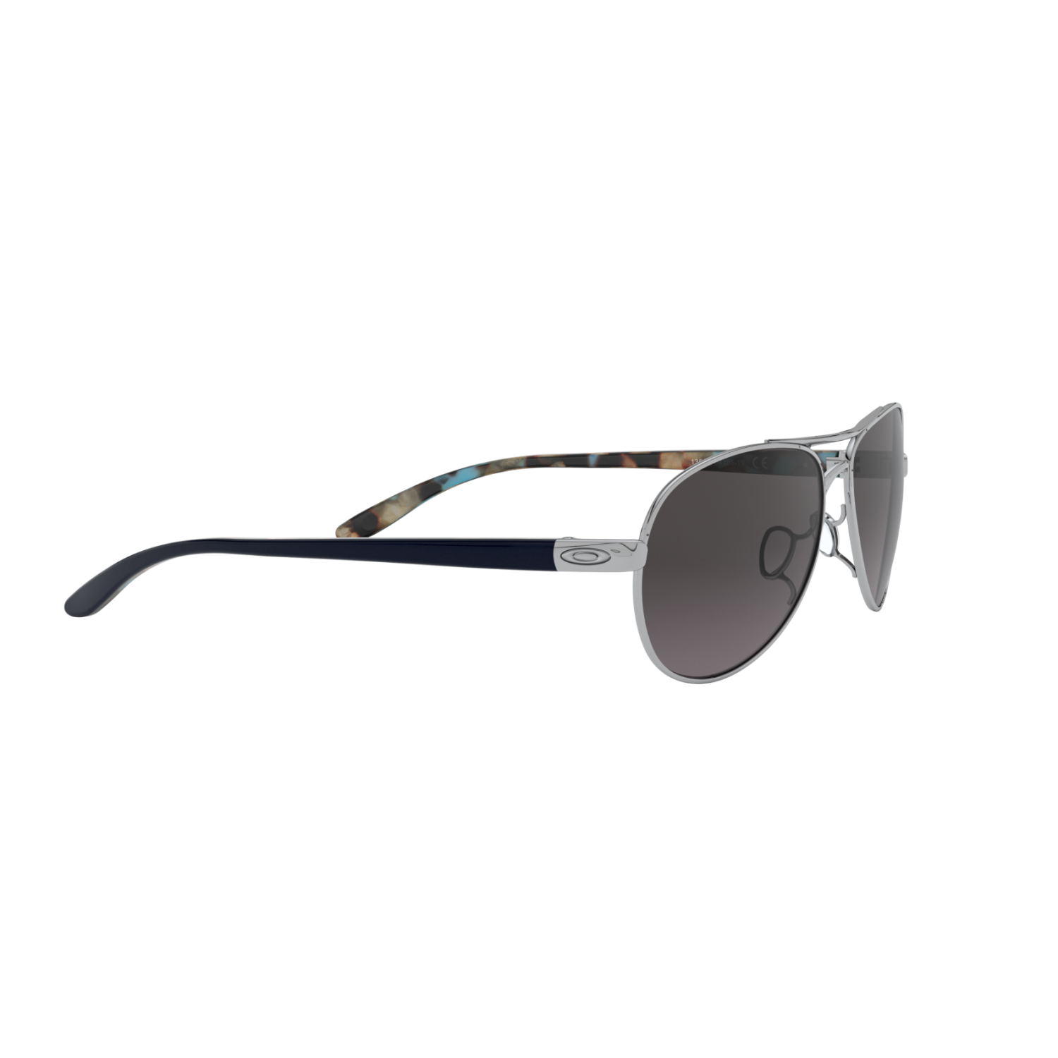 Oakley TIE BREAKER OO4108 Silver Women's Sunglasses