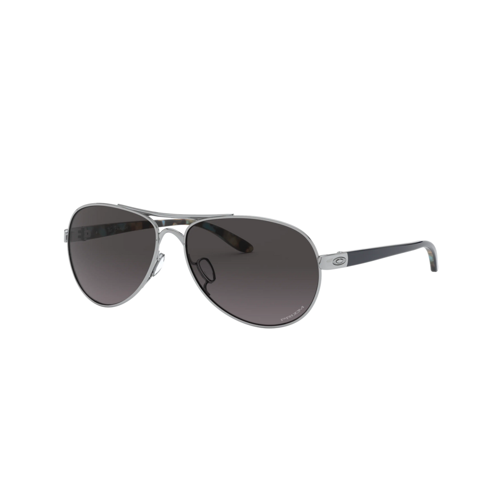 Oakley TIE BREAKER OO4108 Silver Women's Sunglasses