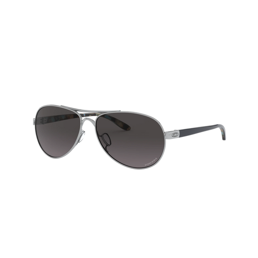Oakley TIE BREAKER OO4108 Silver Women's Sunglasses
